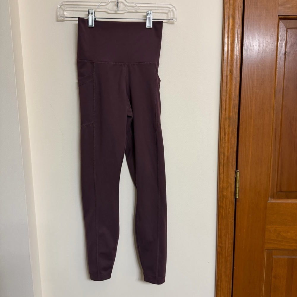 Yogalicious Lux Deep Plum Leggings